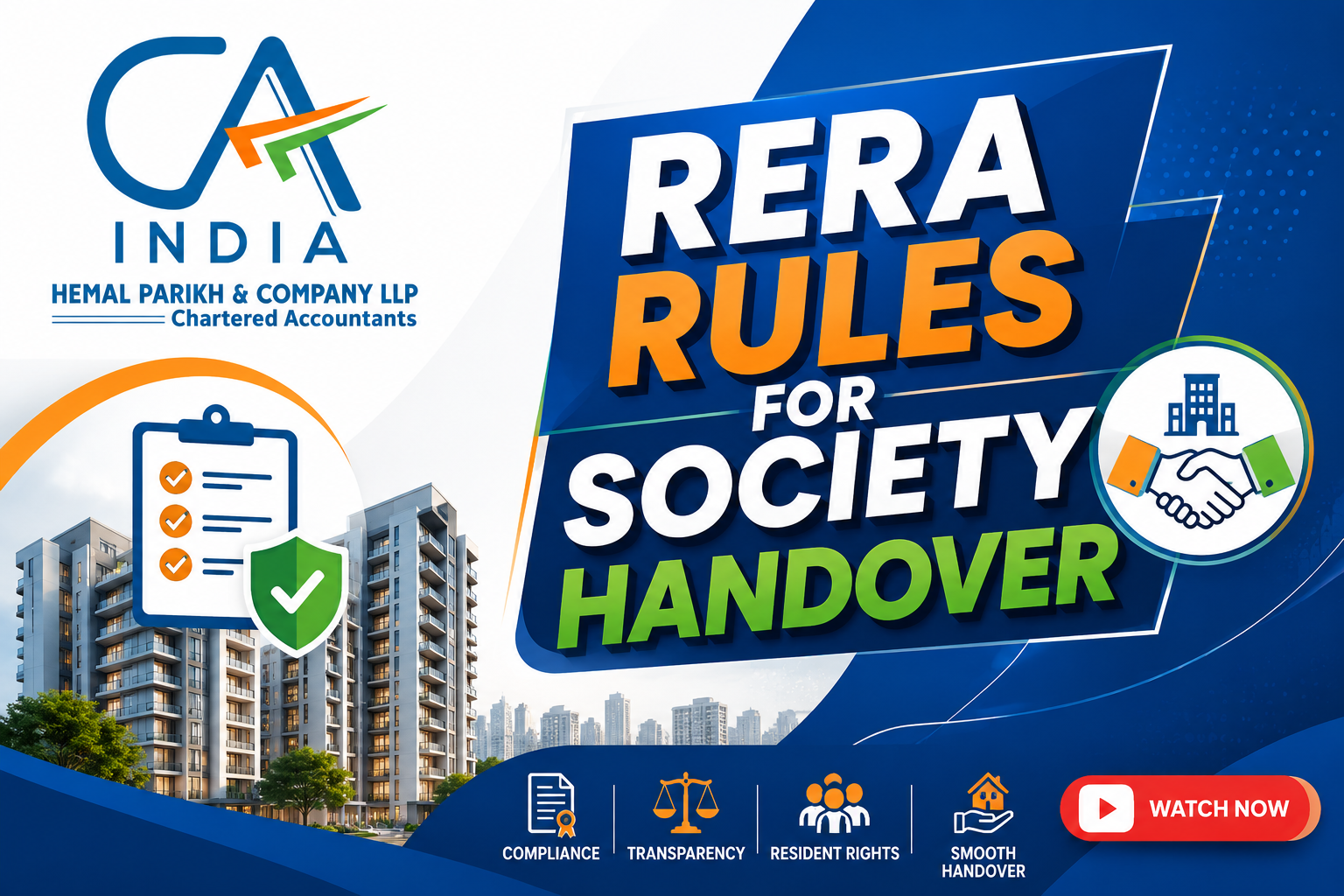 RERA Rules for Society Handover